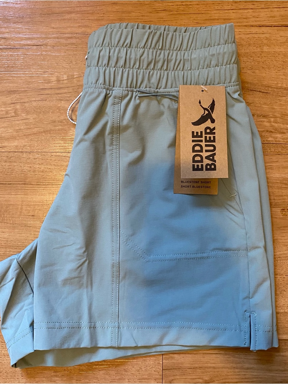 NWT Eddie Bauer Womens Shorts, Bluestone Short, Drawstring, Small - Picture 8 of 10
